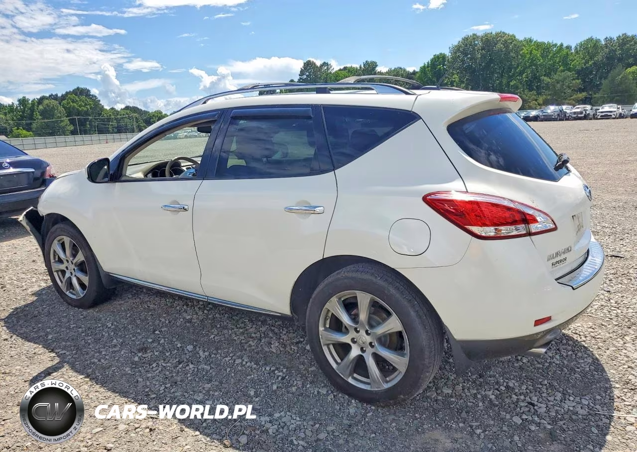 2012 Nissan Murano S VIN:JN8AZ1MU9CW121449 - 2