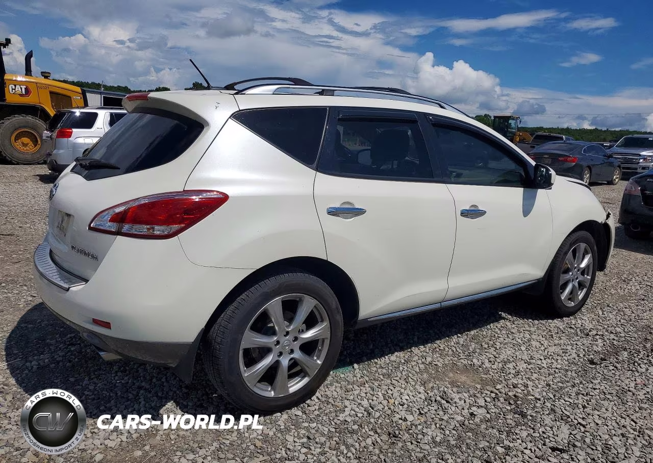 2012 Nissan Murano S VIN:JN8AZ1MU9CW121449 - 3