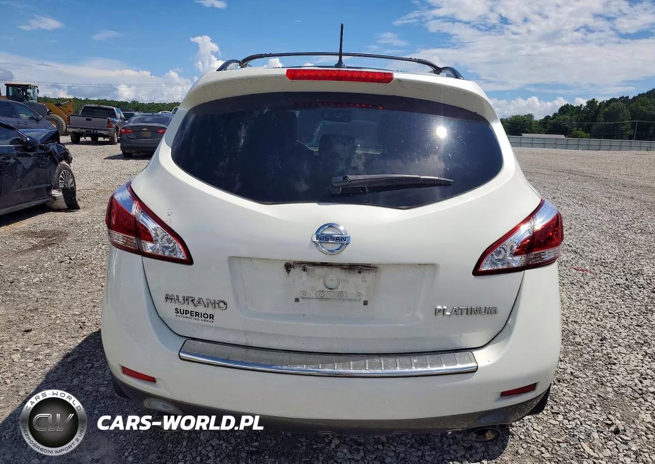 2012 Nissan Murano S VIN:JN8AZ1MU9CW121449 - 6