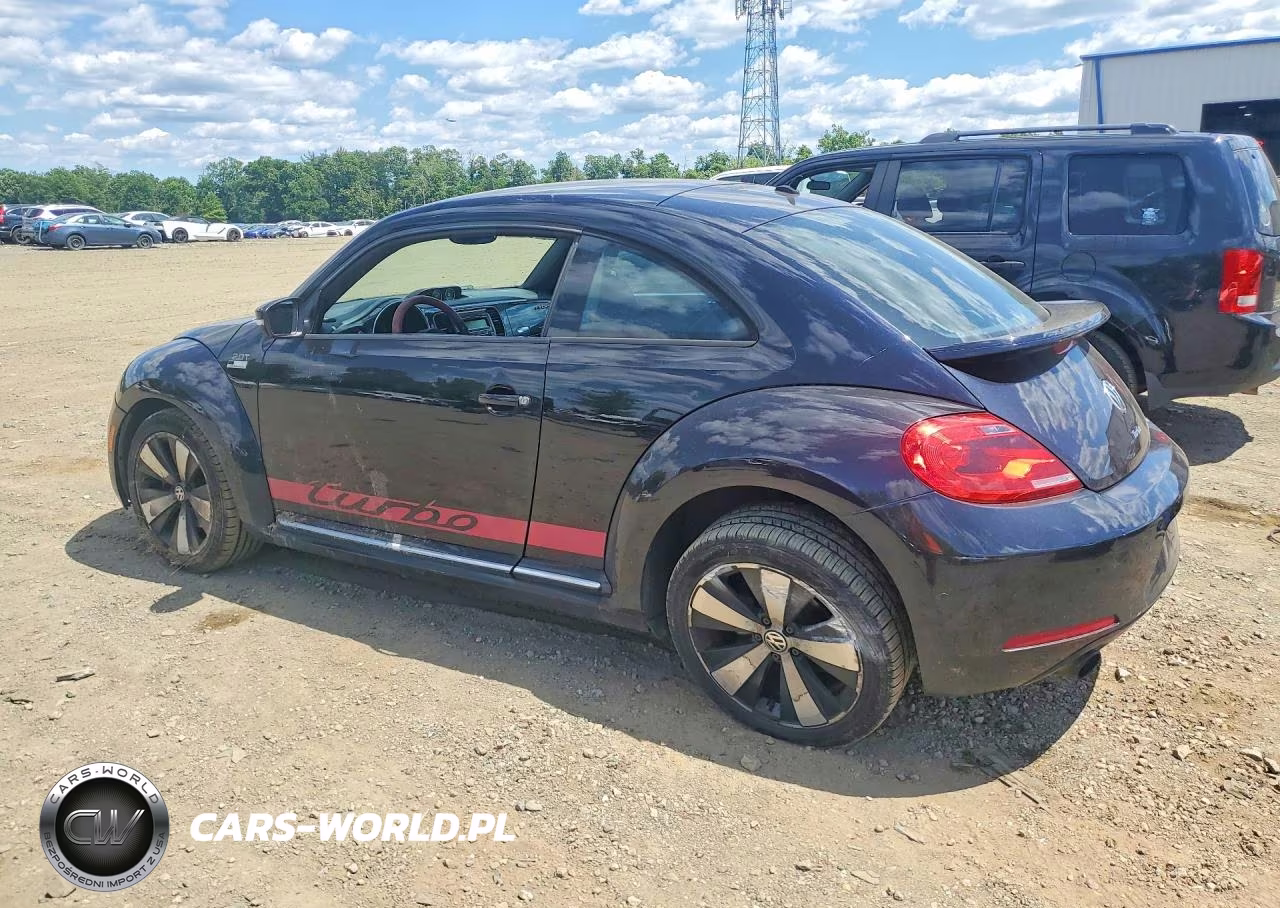 2012 Volkswagen Beetle Turbo VIN:3VWVA7AT8CM665389 - 2