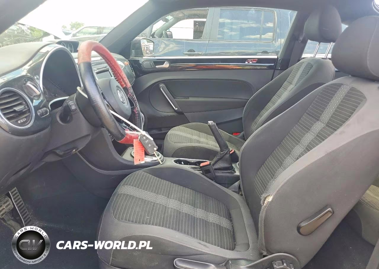 2012 Volkswagen Beetle Turbo VIN:3VWVA7AT8CM665389 - 7