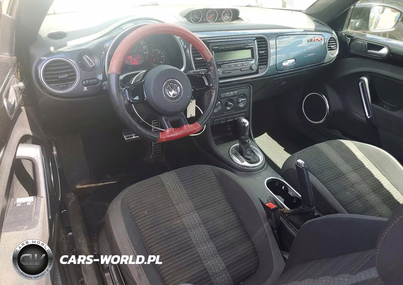 2012 Volkswagen Beetle Turbo VIN:3VWVA7AT8CM665389 - 8