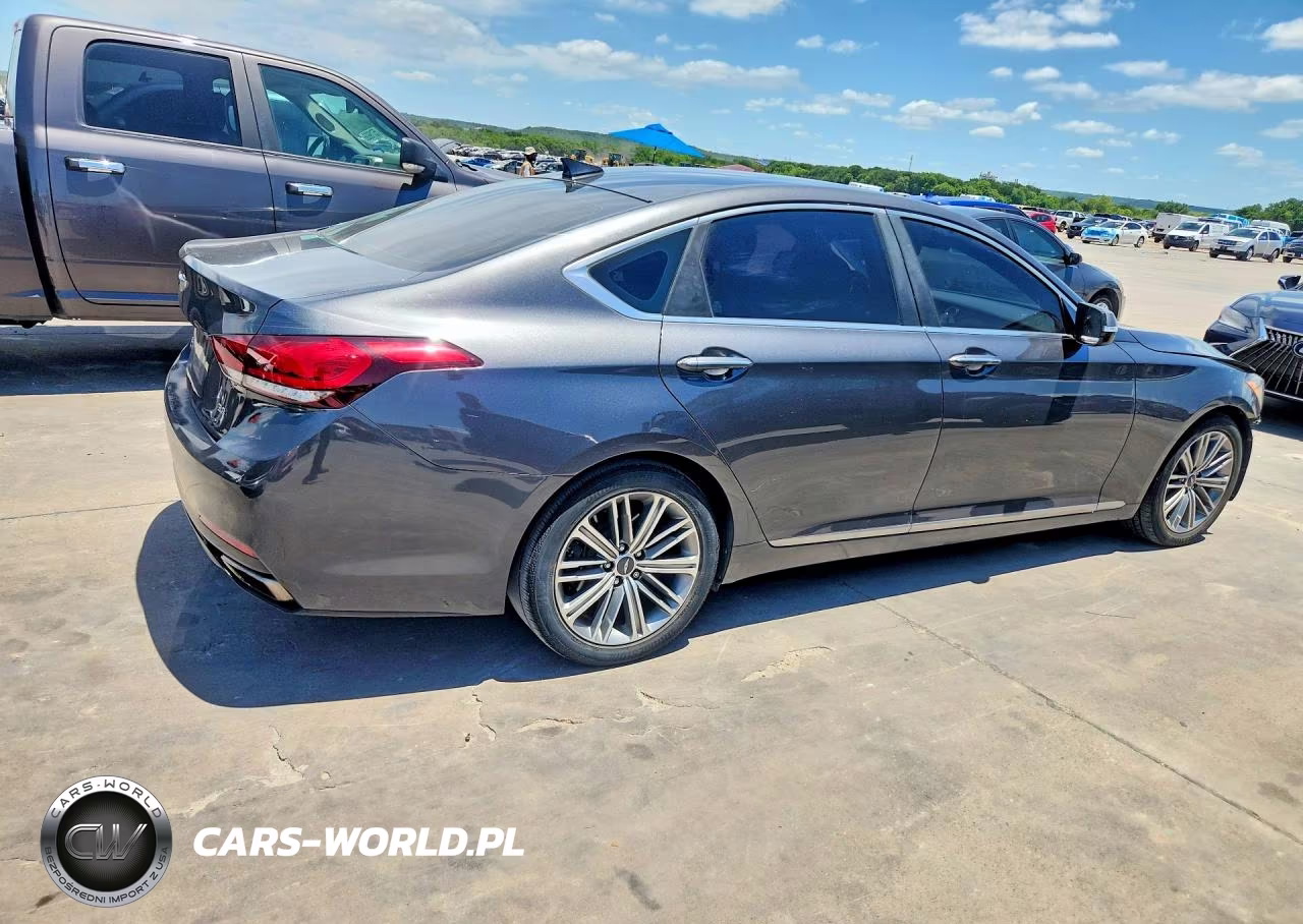 2018 Genesis G80 3.8 VIN:KMHGN4JE6JU236112 - 3