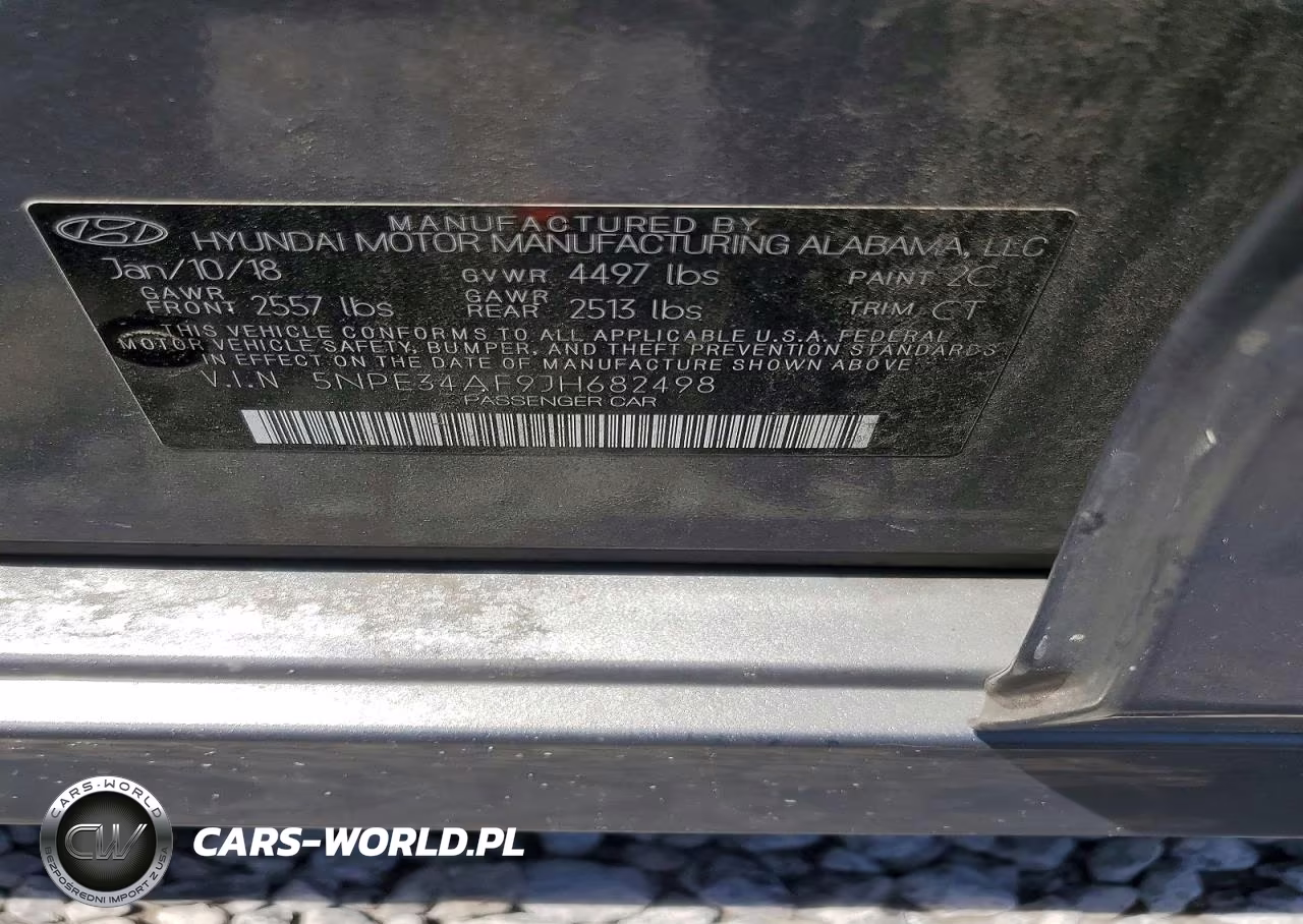 2018 Hyundai Sonata Sel VIN:5NPE34AF9JH682498 - 12