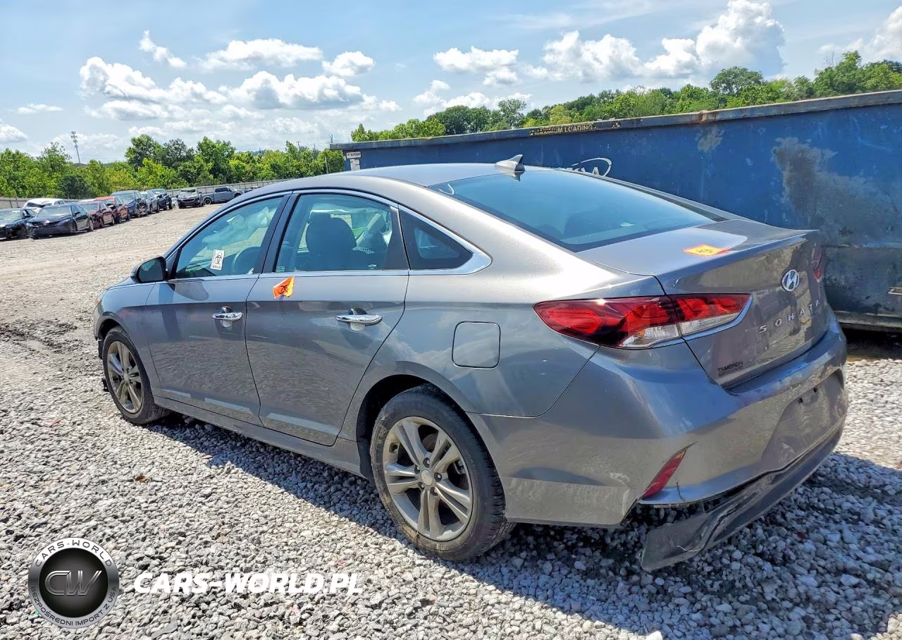 2018 Hyundai Sonata Sel VIN:5NPE34AF9JH682498 - 2