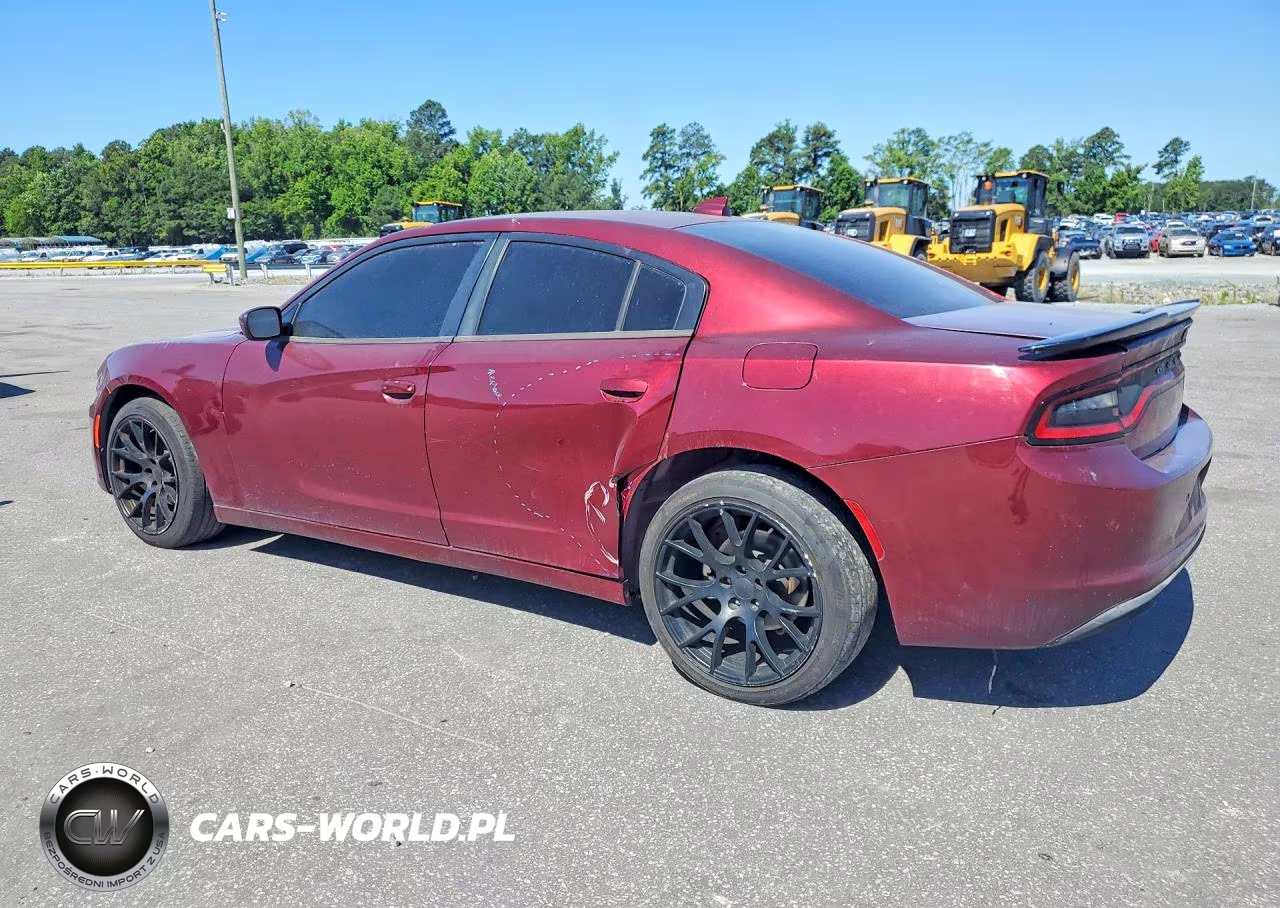 2018 Dodge Charger Sxt Plus VIN:2C3CDXHG7JH166626 - 2