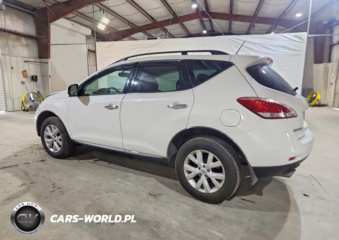 2014 Nissan Murano Sv VIN:JN8AZ1MW3EW530499 - 2