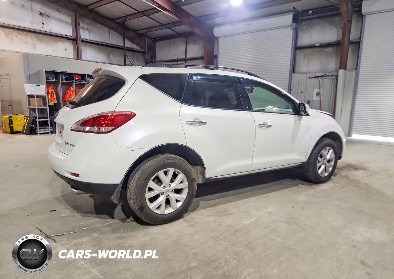2014 Nissan Murano Sv VIN:JN8AZ1MW3EW530499 - 3