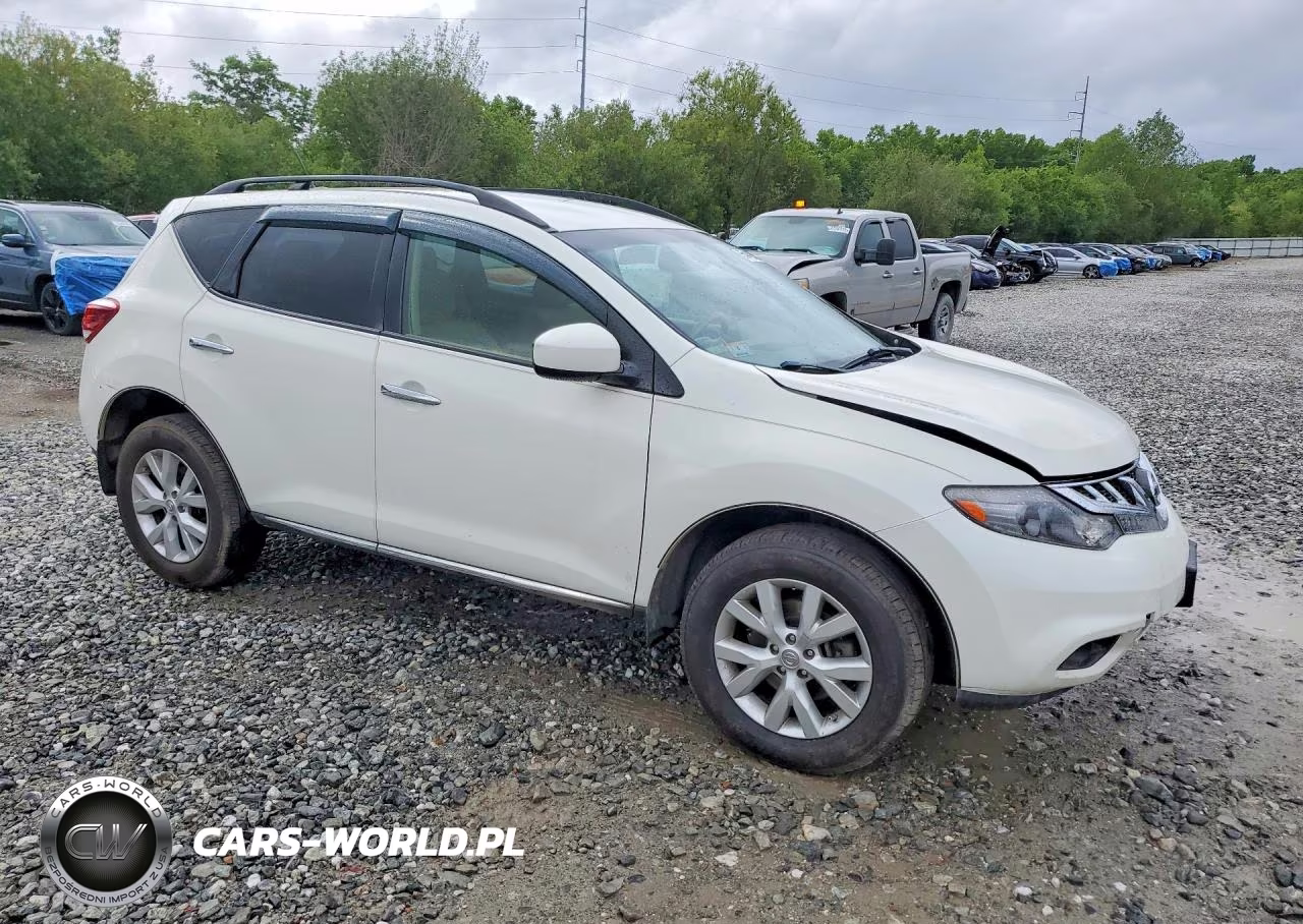 2014 Nissan Murano Sv VIN:JN8AZ1MW3EW530499 - 4