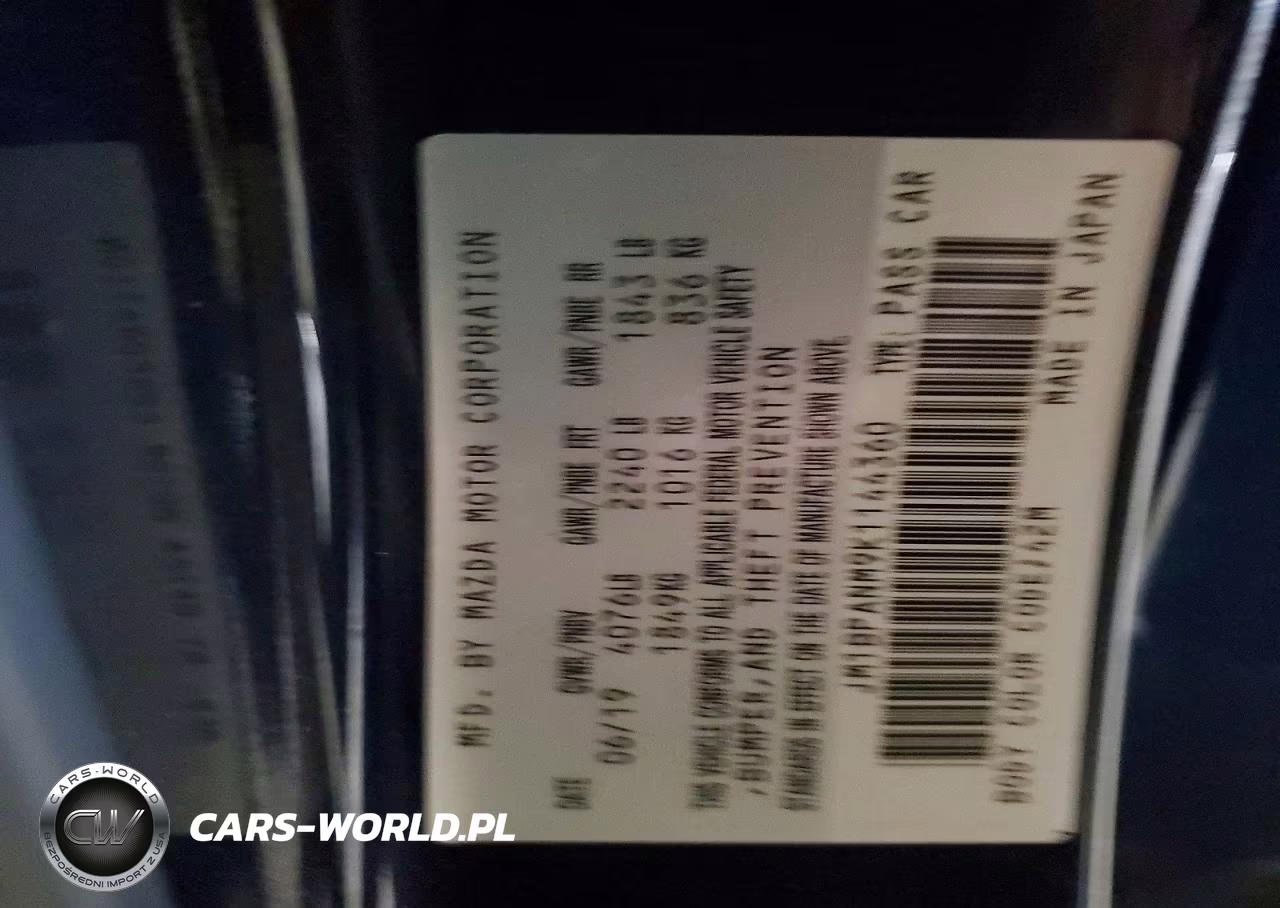 2019 Mazda 3 Premium VIN:JM1BPANM9K1144360 - 12