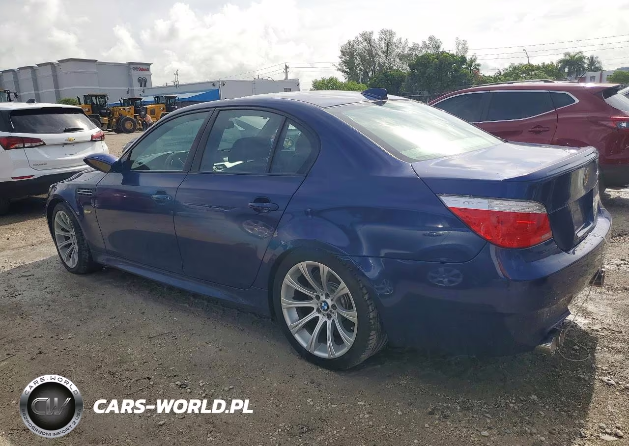 2006 BMW M5 VIN:WBSNB93586B583726 - 2