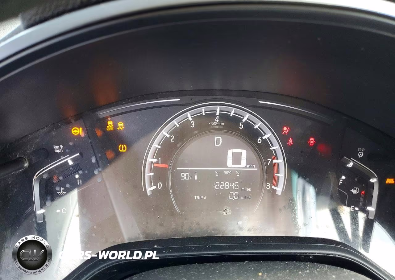 2019 Honda Cr-V Lx VIN:2HKRW5H31KH402875 - 9