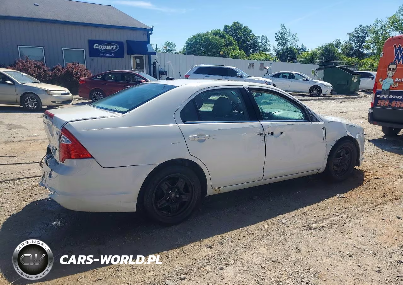 2011 Ford Fusion Se VIN:3FAHP0HA2BR340433 - 3