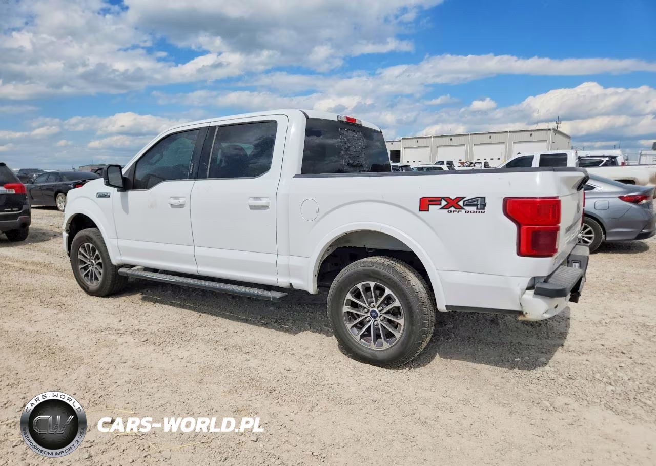 2020 Ford F150 Supercrew VIN:1FTEW1E49LFA08296 - 2