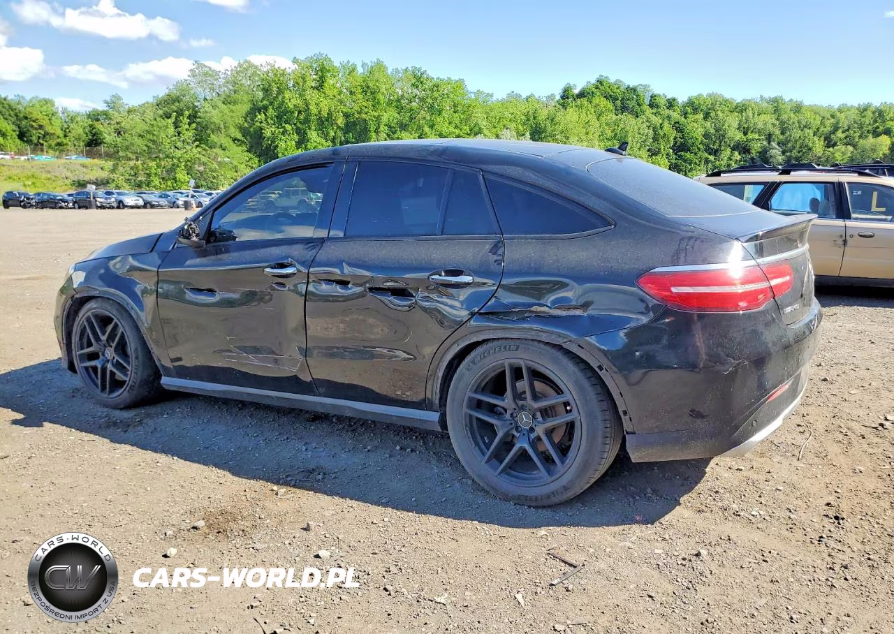 2017 Mercedes-Benz Gle Coupe 43 Amg VIN:4JGED6EB9HA062960 - 2