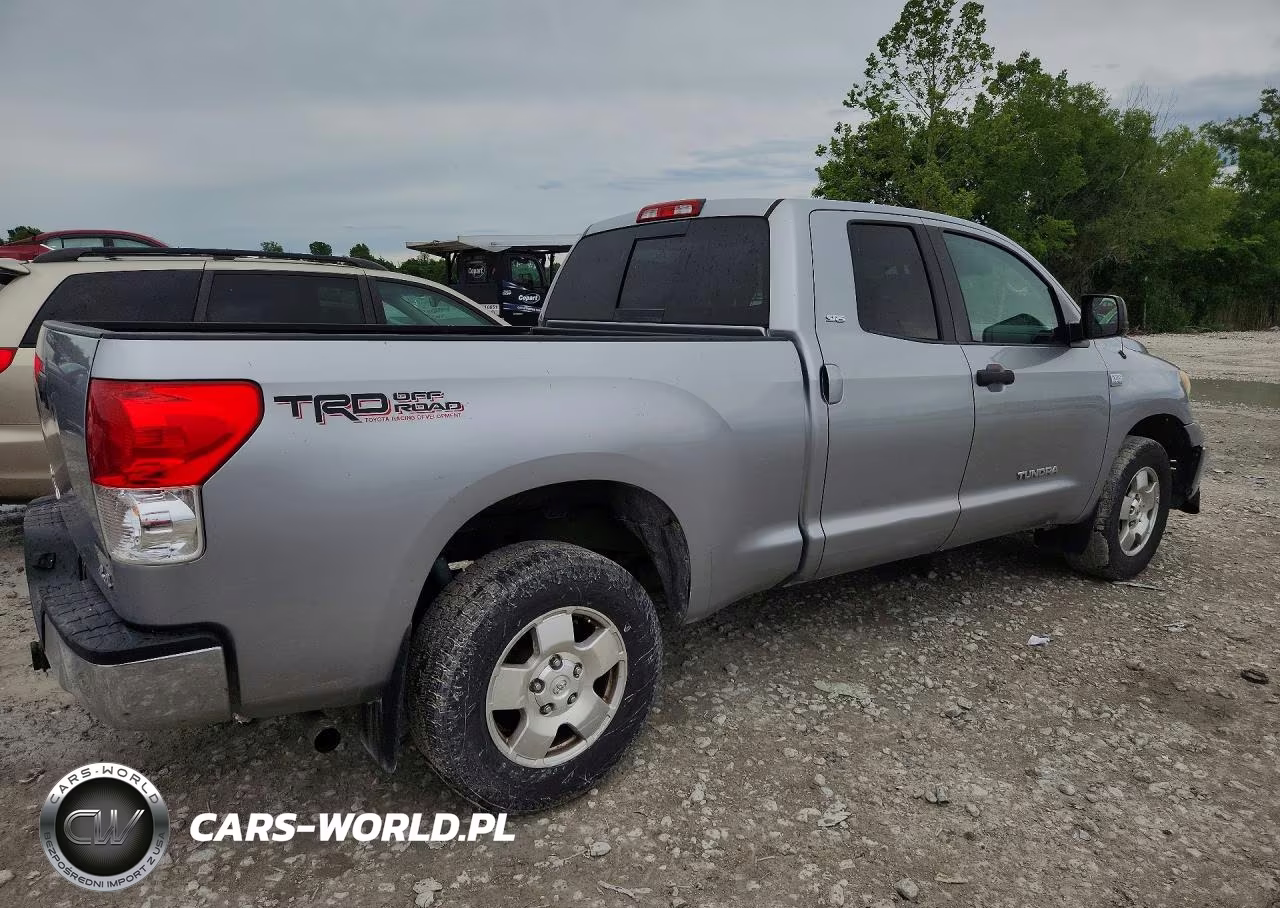 2007 Toyota Tundra Double Cab Sr5 VIN:5TFBT54107X009041 - 3
