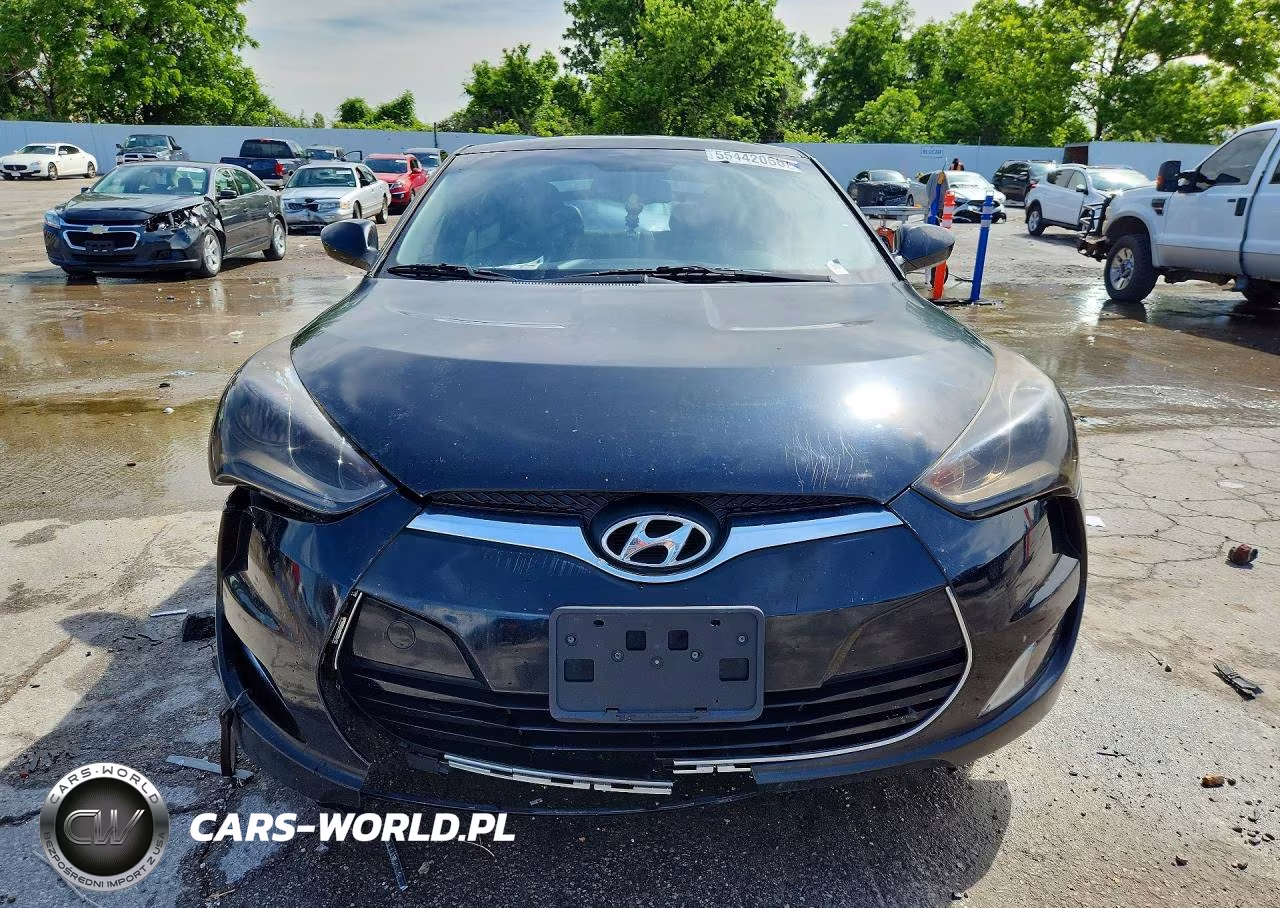 2012 Hyundai Veloster Base VIN:KMHTC6AD2CU074649 - 5