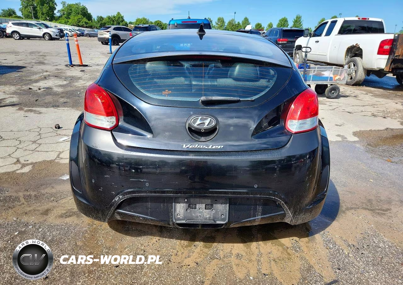 2012 Hyundai Veloster Base VIN:KMHTC6AD2CU074649 - 6