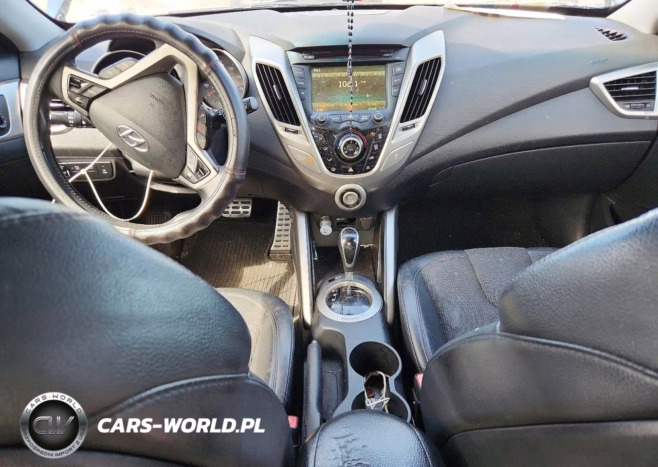 2012 Hyundai Veloster Base VIN:KMHTC6AD2CU074649 - 8