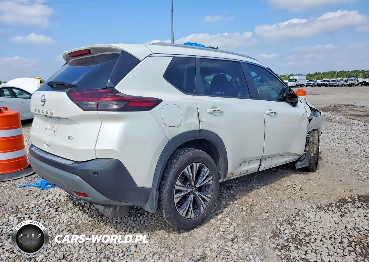 2022 Nissan Rogue Sv VIN:5N1BT3BA7NC718914 - 3