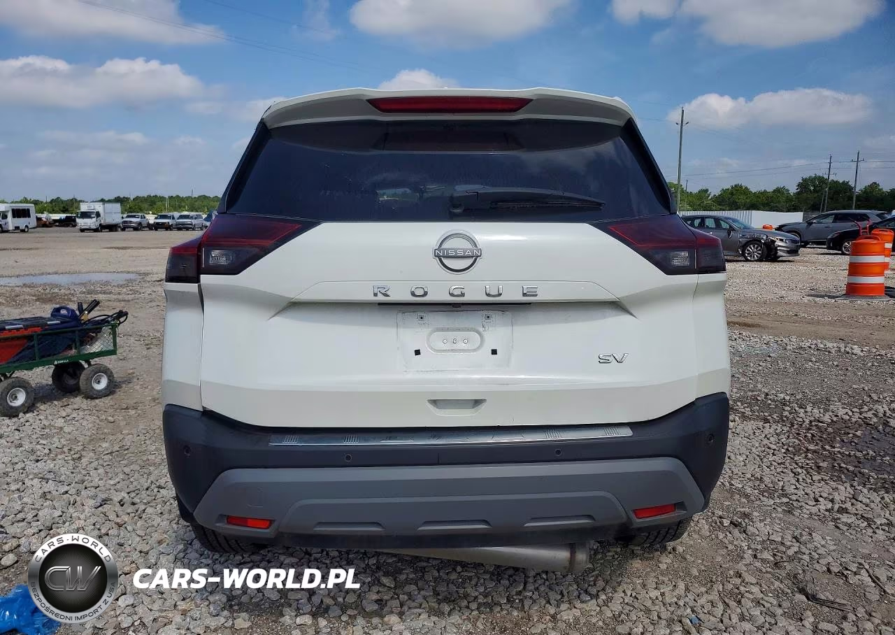 2022 Nissan Rogue Sv VIN:5N1BT3BA7NC718914 - 6