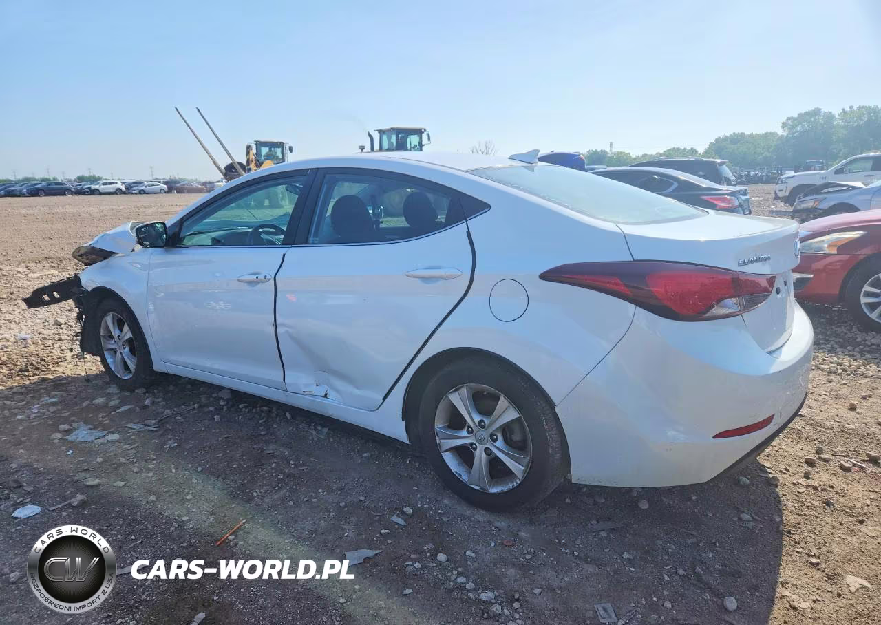 2016 Hyundai Elantra Value Edition VIN:5NPDH4AE4GH775345 - 2
