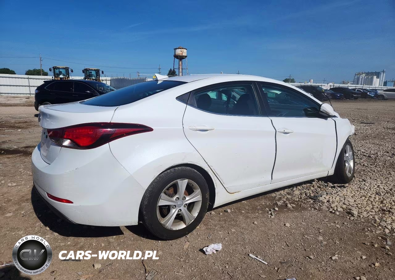 2016 Hyundai Elantra Value Edition VIN:5NPDH4AE4GH775345 - 3