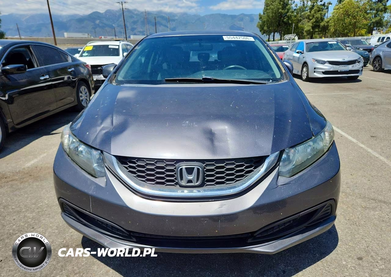 2014 Honda Civic Lx VIN:19XFB2F59EE005845 - 5