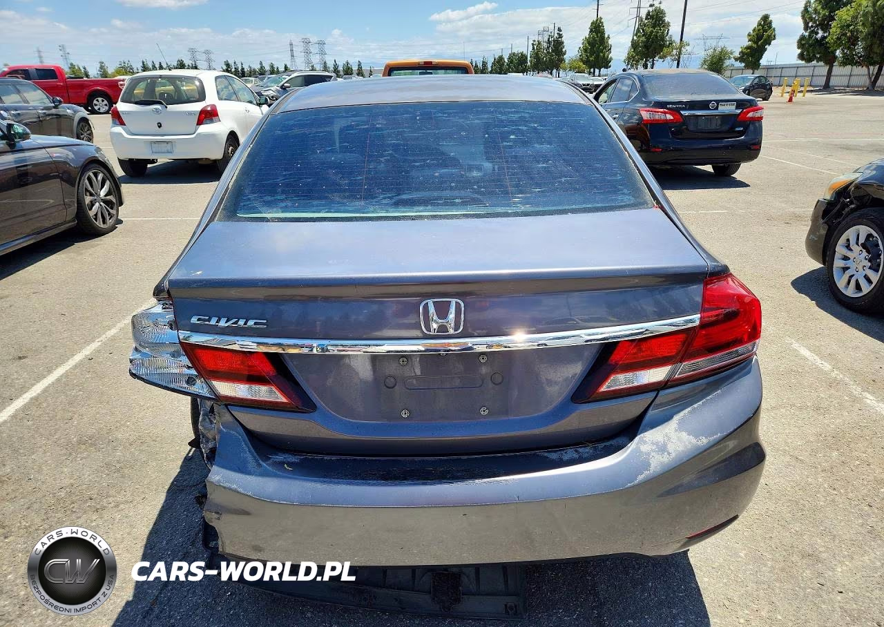 2014 Honda Civic Lx VIN:19XFB2F59EE005845 - 6