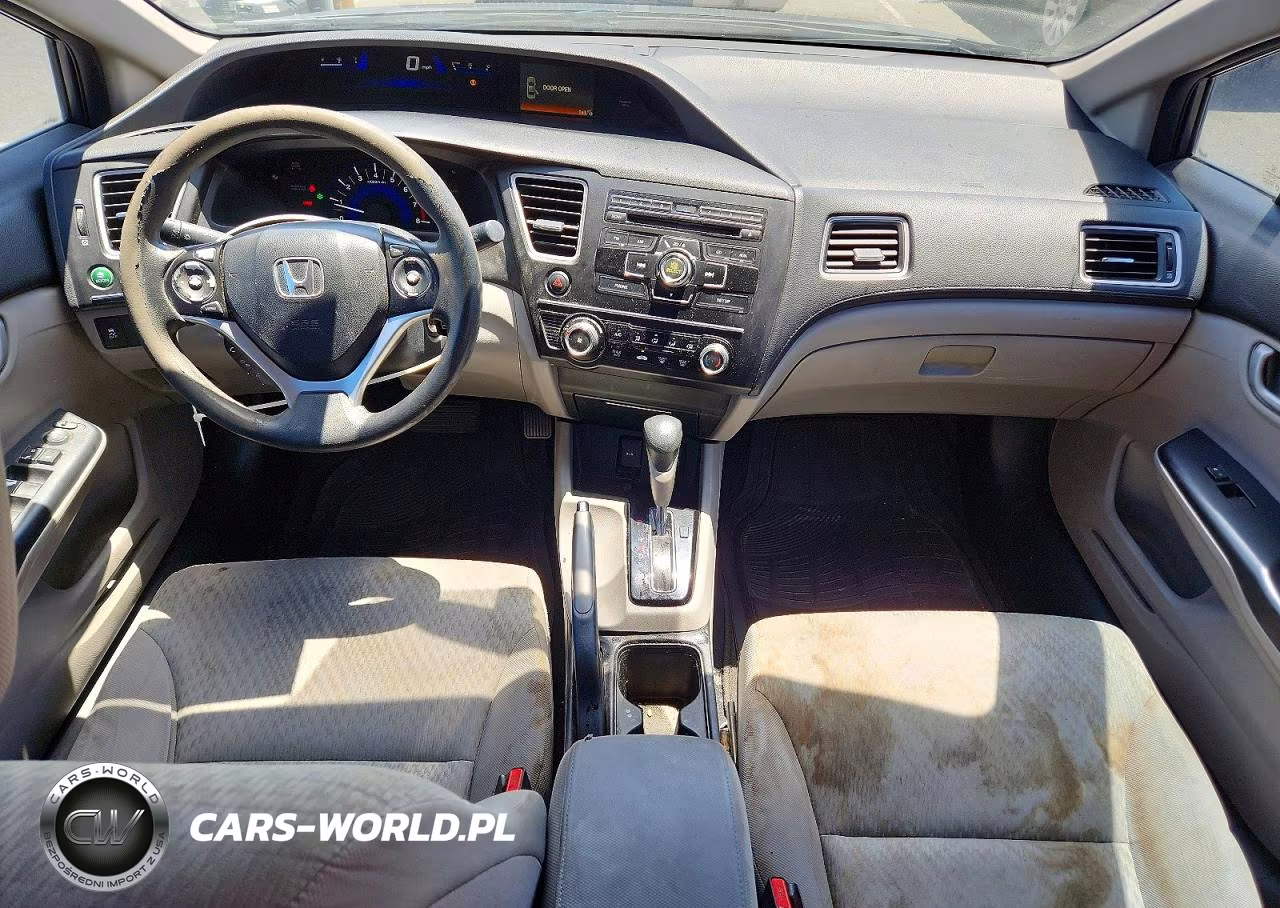 2014 Honda Civic Lx VIN:19XFB2F59EE005845 - 8