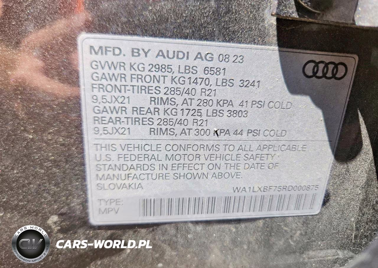 2024 Audi Q7 Premium Plus VIN:WA1LXBF75RD000875 - 13