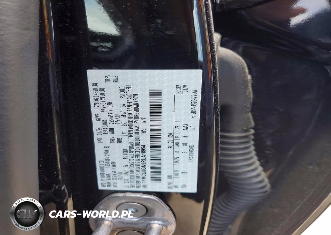 2024 Ford Escape Active VIN:1FMCU0GN9RUA18954 - 13