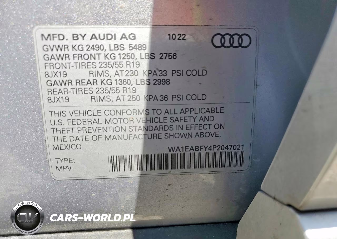 2023 Audi Q5 Premium Plus 45 VIN:WA1EABFY4P2047021 - 13