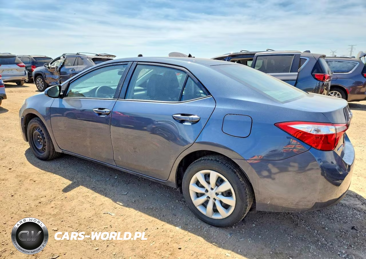 2016 Toyota Corolla Le VIN:2T1BURHE3GC701102 - 2