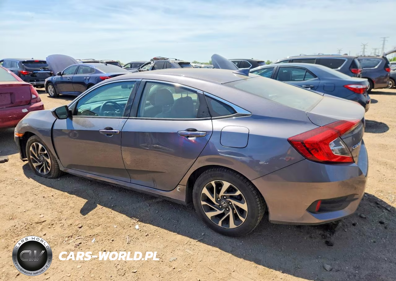 2017 Honda Civic Ex VIN:19XFC2F73HE027357 - 2