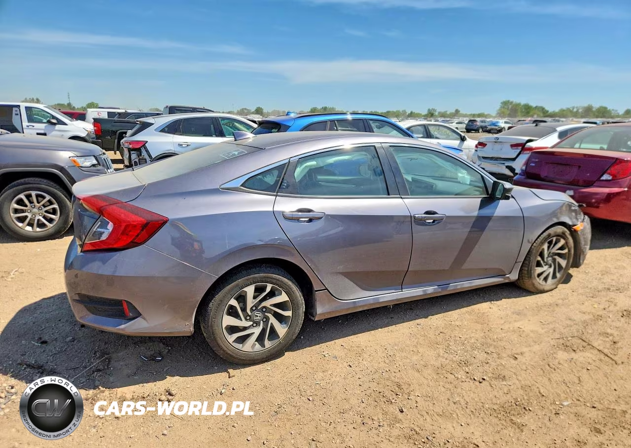 2017 Honda Civic Ex VIN:19XFC2F73HE027357 - 3