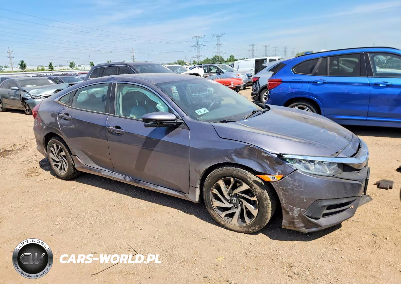 2017 Honda Civic Ex VIN:19XFC2F73HE027357 - 4