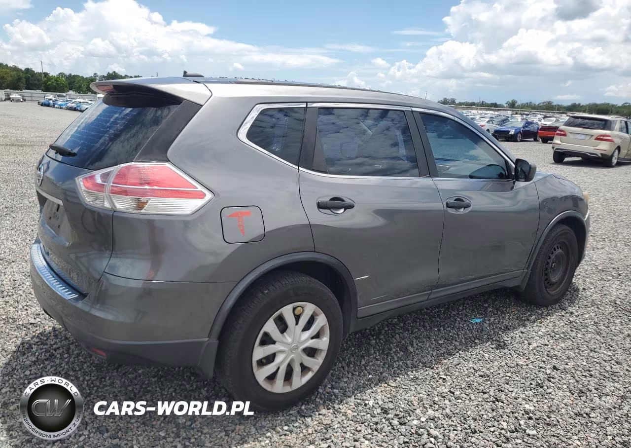 2016 Nissan Rogue S VIN:KNMAT2MT0GP596577 - 3
