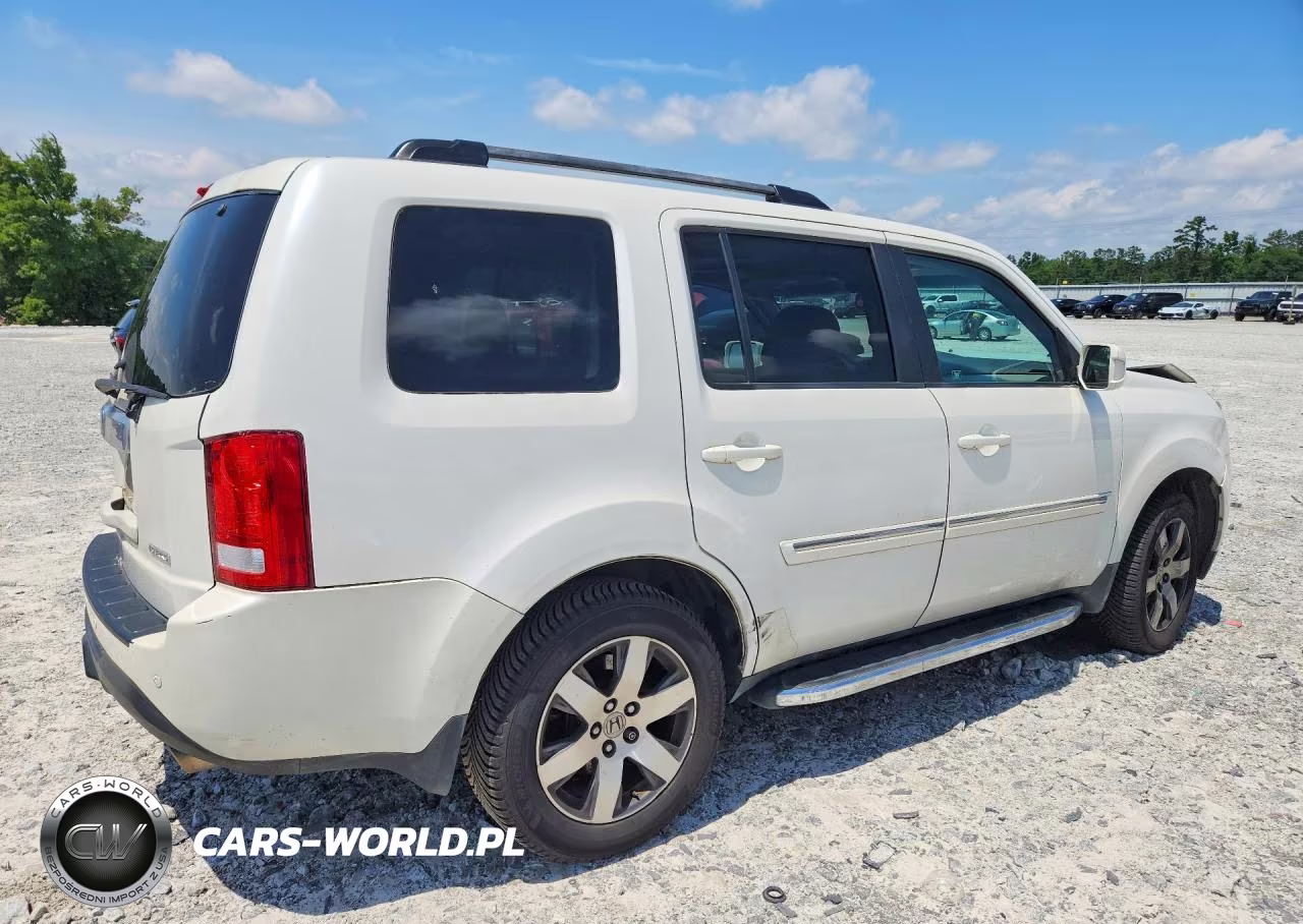 2012 Hond Pilot VIN:5FNYF3H93CB023364 - 3