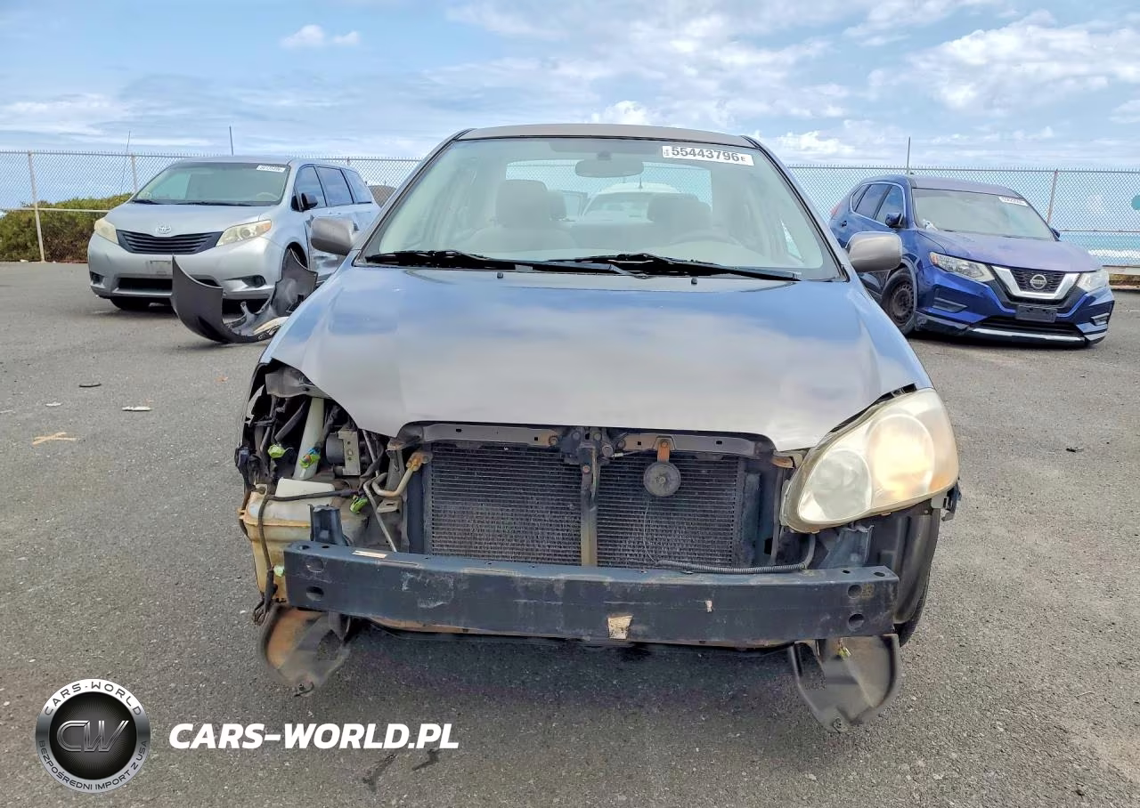 2004 Toyota Corolla Ce VIN:1NXBR38E84Z287260 - 5