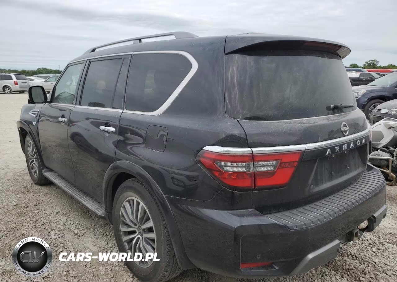 2021 Nissan Armada Sl VIN:JN8AY2BB5M9791509 - 2