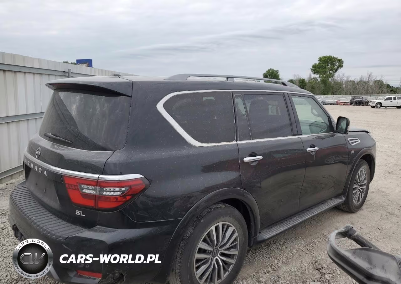2021 Nissan Armada Sl VIN:JN8AY2BB5M9791509 - 3