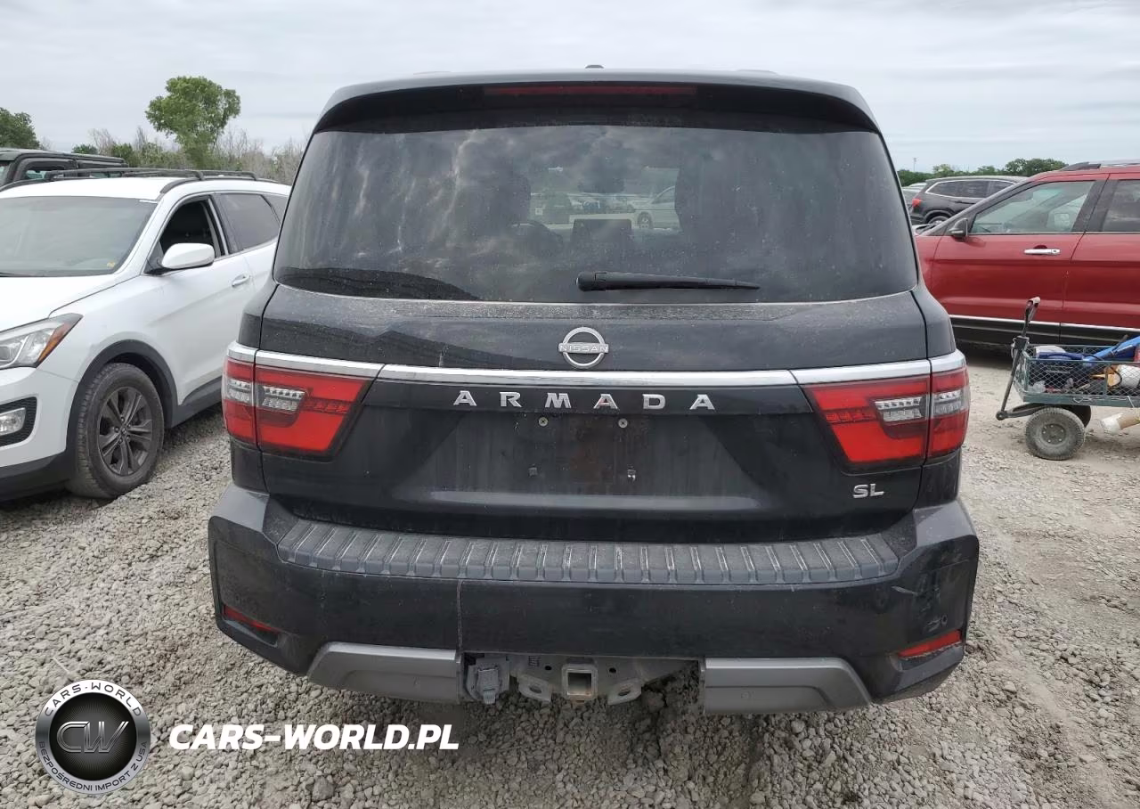 2021 Nissan Armada Sl VIN:JN8AY2BB5M9791509 - 6