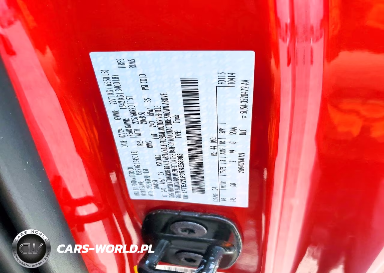 2024 Ford F150 Stx VIN:1FTEX2LP3RKE58963 - 12
