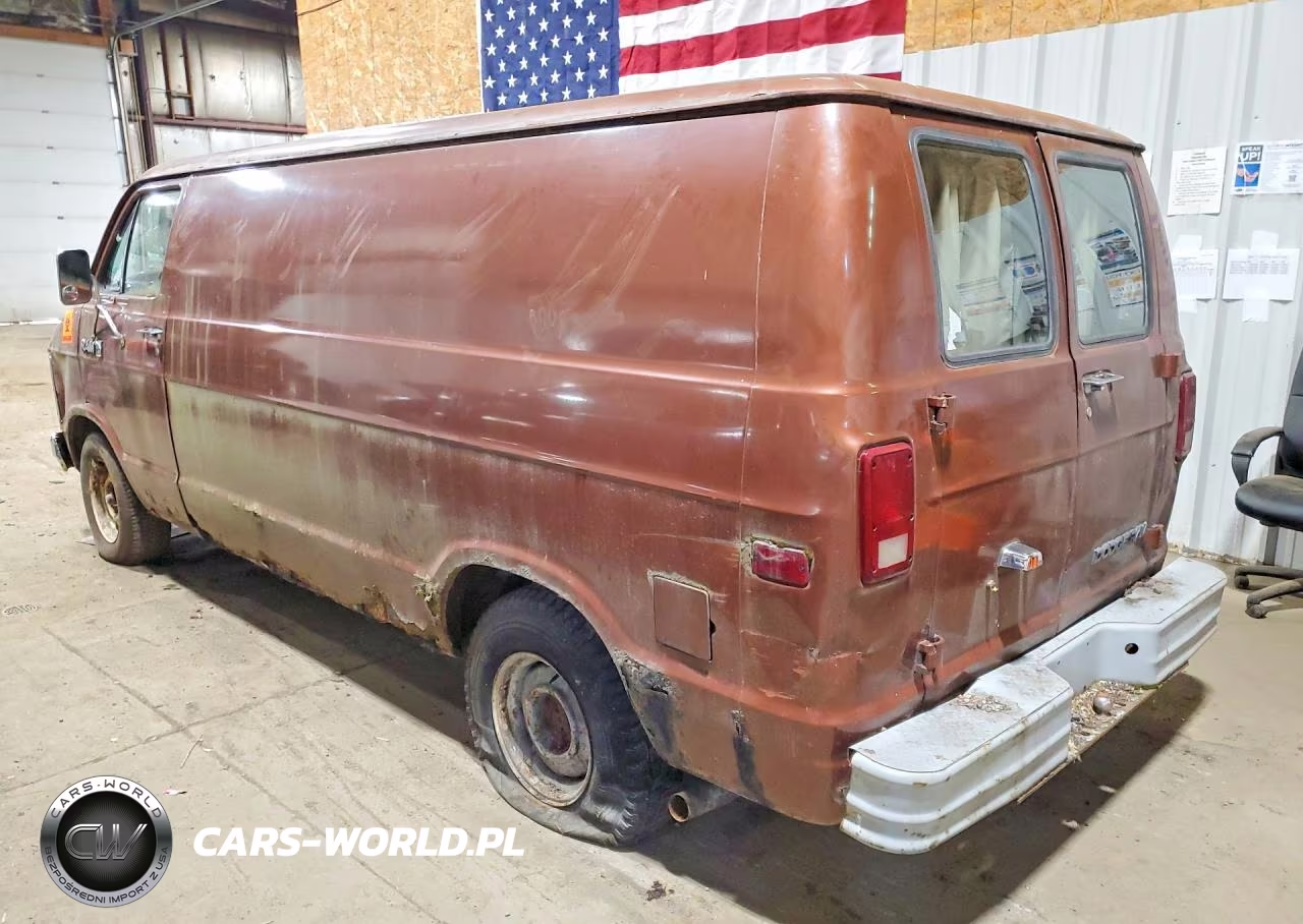 1983 Dodge 1500 Ram Vans Cargo VIN:2B7HB23H7DK311231 - 2