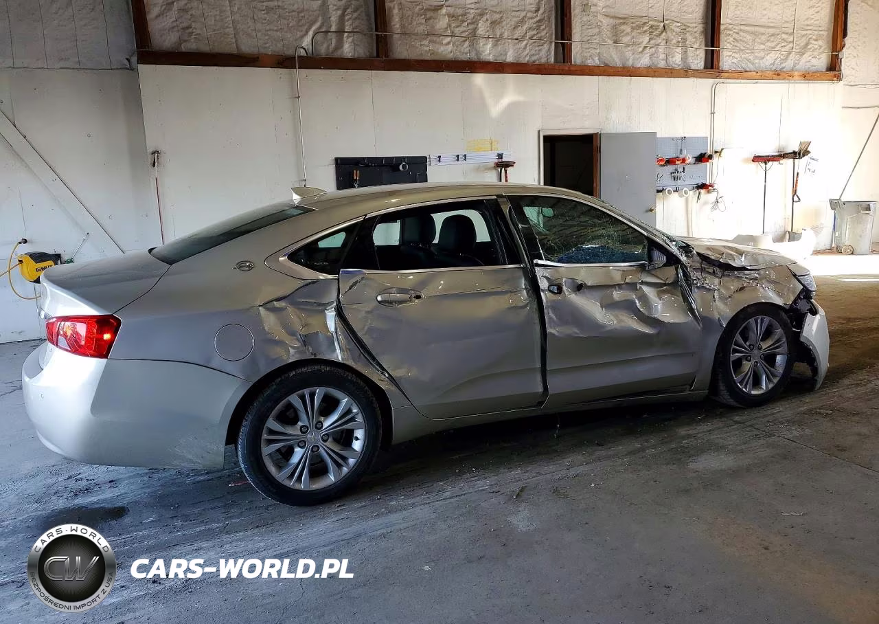 2015 Chevrolet Impala Lt VIN:2G1125S35F9114067 - 3