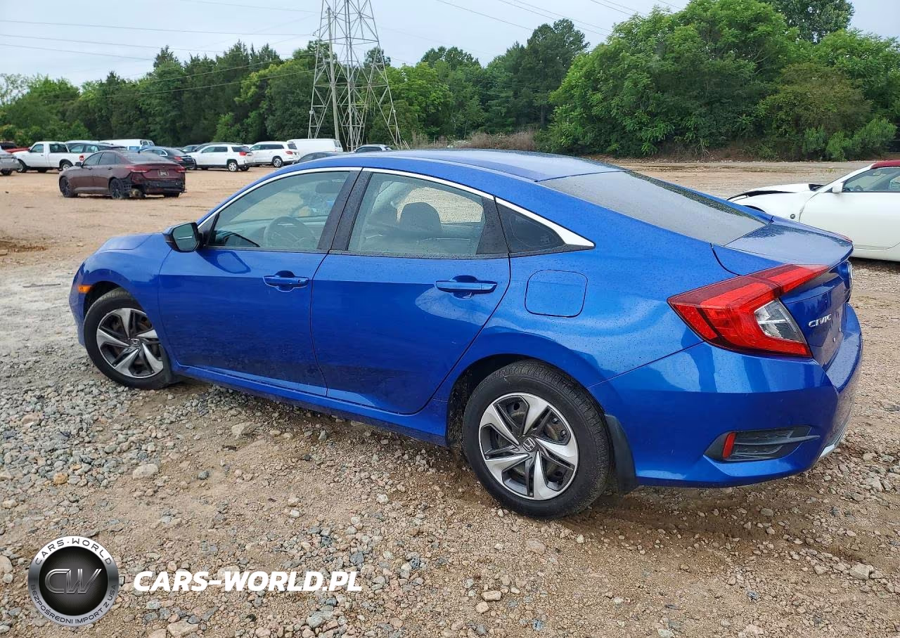 2019 Honda Civic Lx VIN:19XFC2F60KE025399 - 2