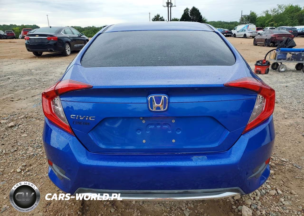 2019 Honda Civic Lx VIN:19XFC2F60KE025399 - 6