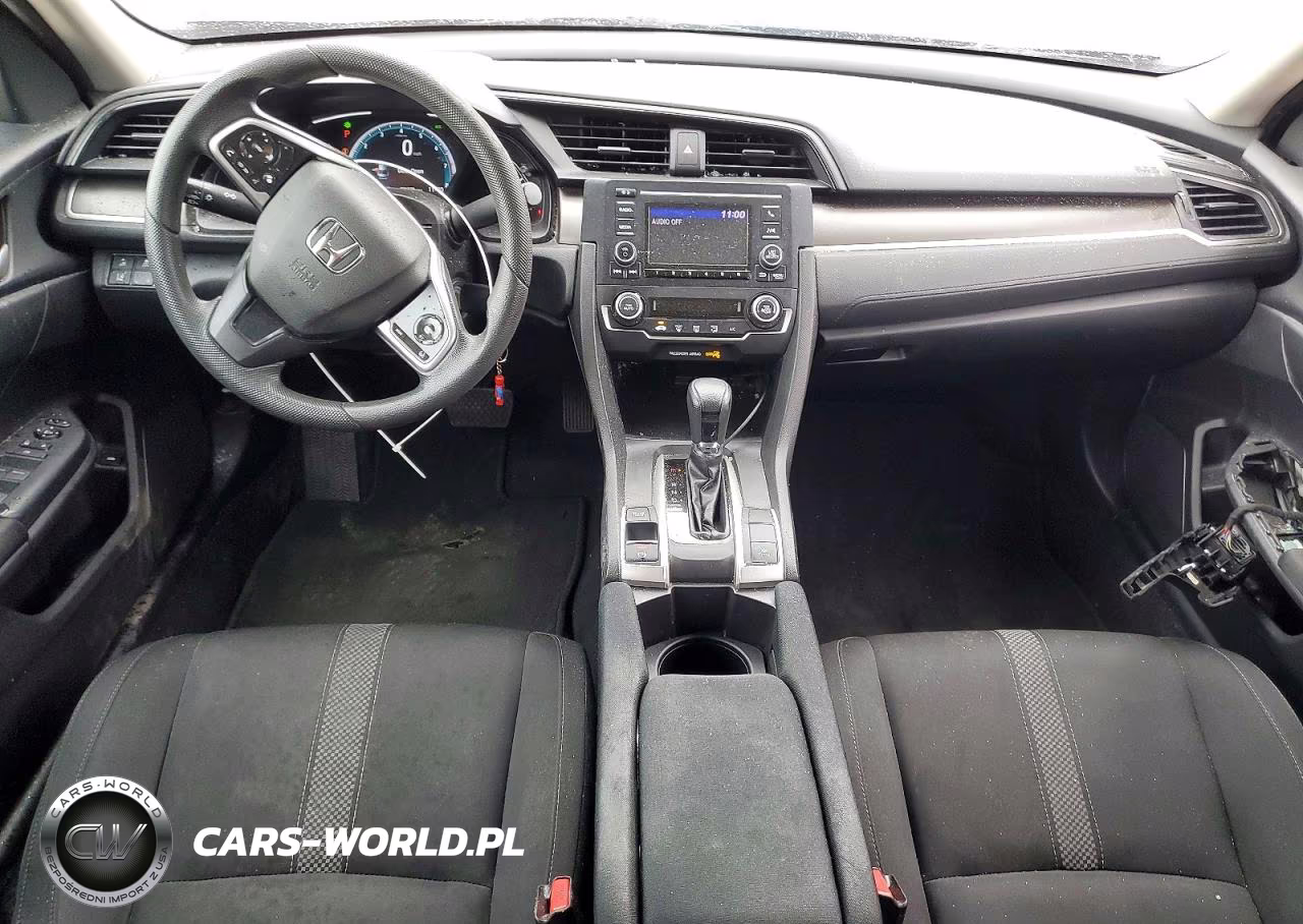 2019 Honda Civic Lx VIN:19XFC2F60KE025399 - 8