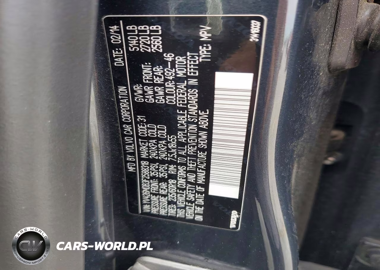 2015 Volvo Xc60 T5 Premier VIN:YV426MDB3F2588318 - 13
